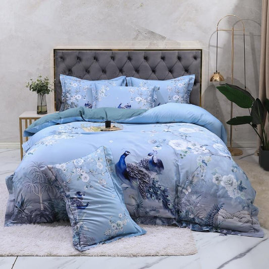 SoleilBlue – Elegant Egyptian Cotton Bedding Set