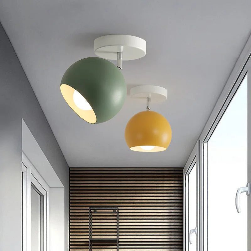 SweetAura – Colourful Macaron-Inspired Ceiling Lamp