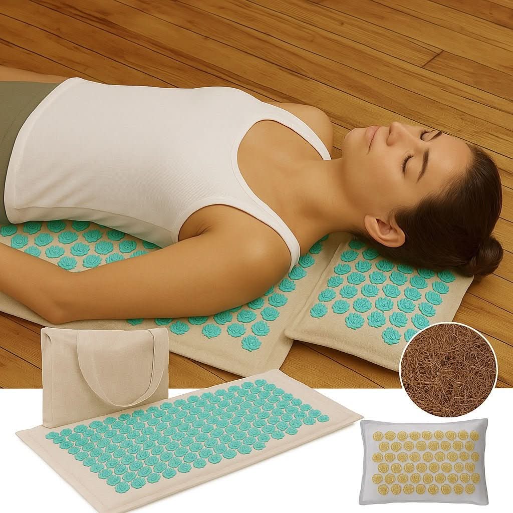 PRESSUREASE – Acupressure mat for natural pain relief and relaxation 1
