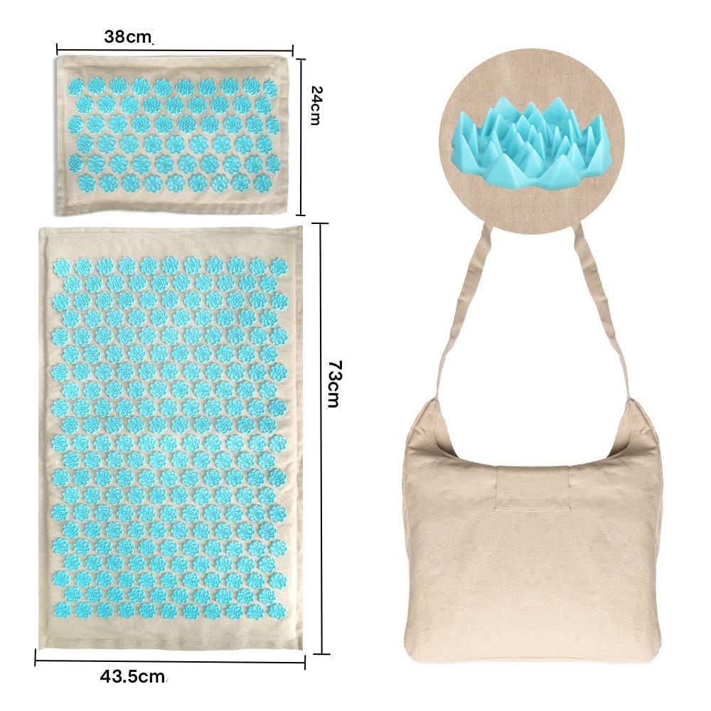 PRESSUREASE – Acupressure mat for natural pain relief and relaxation 7