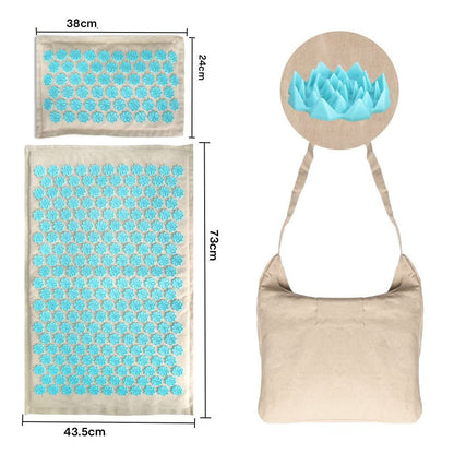 PRESSUREASE – Acupressure mat for natural pain relief and relaxation 7