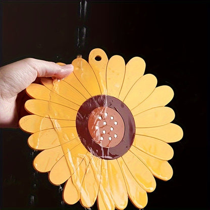 PVC Heat Resistant Sunflower Table Mat 5