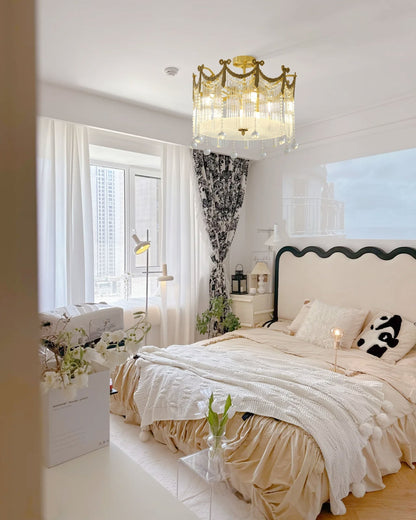 CrystalRain - Luminaire Plafonnier Goutte d'Eau