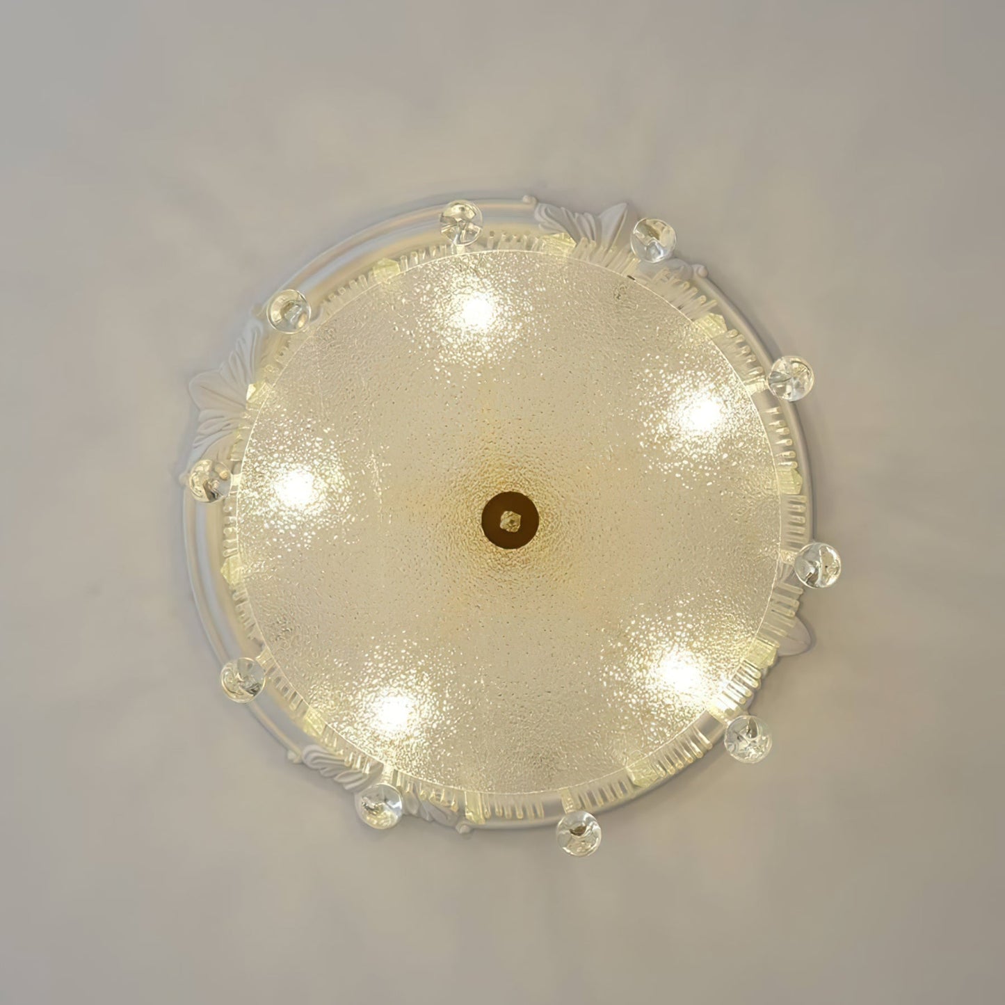 CrystalRain - Luminaire Plafonnier Goutte d'Eau