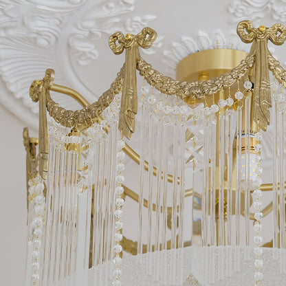 CrystalRain - Luminaire Plafonnier Goutte d'Eau