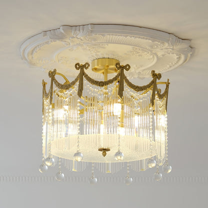CrystalRain - Luminaire Plafonnier Goutte d'Eau