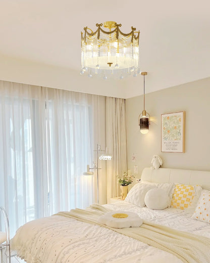 CrystalRain - Luminaire Plafonnier Goutte d'Eau