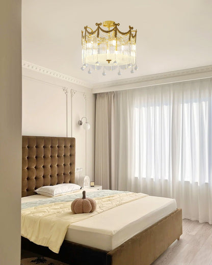 CrystalRain - Luminaire Plafonnier Goutte d'Eau