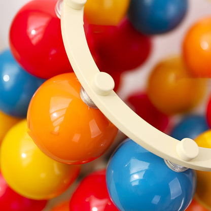 GlazeGlow - Bordlampe med skinnende kugle og blid belysning