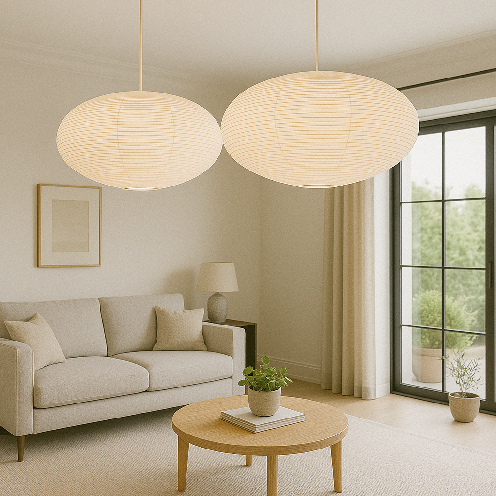 Paper pendant lamp from Wabi 2