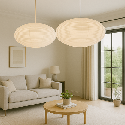 Paper pendant lamp from Wabi 2