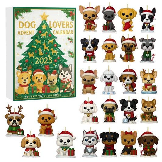 PawJoy | Festive Colorful Advent Calendar with 24 Puppy Surprises 0