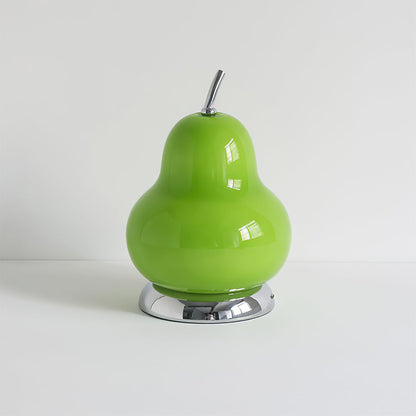 RadiantPear - Lampe de table en verre portable