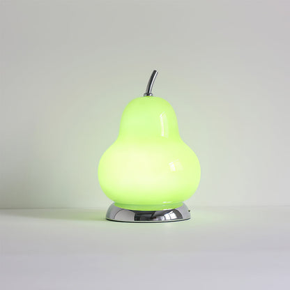 RadiantPear - Lampe de table en verre portable