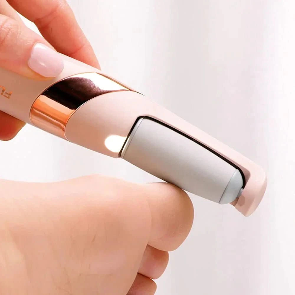 Pediluxe – Electric foot care device with dual-speed motor for smooth and silky feet 4