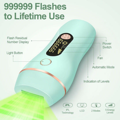 Permanent Laser Hair Removal Epilator For Face and Body 2