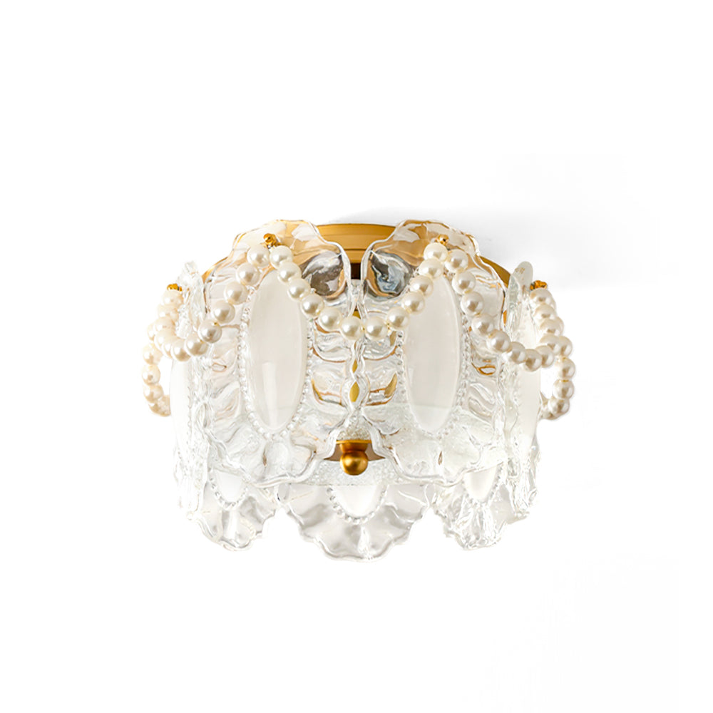 PetalAura - Loftlampe med bløde petalfunktioner og subtil luksuriøs glød