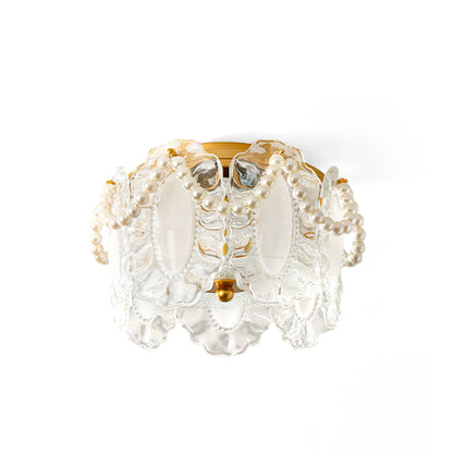 PetalAura - Loftlampe med bløde petalfunktioner og subtil luksuriøs glød