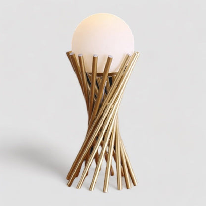 SphereBeam – Lámpara de Mesa Contemporánea para un Ambiente Chic