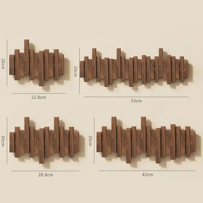PianoWood | Elegant Minimalist Wooden Coat Hook for Wall Organization 1