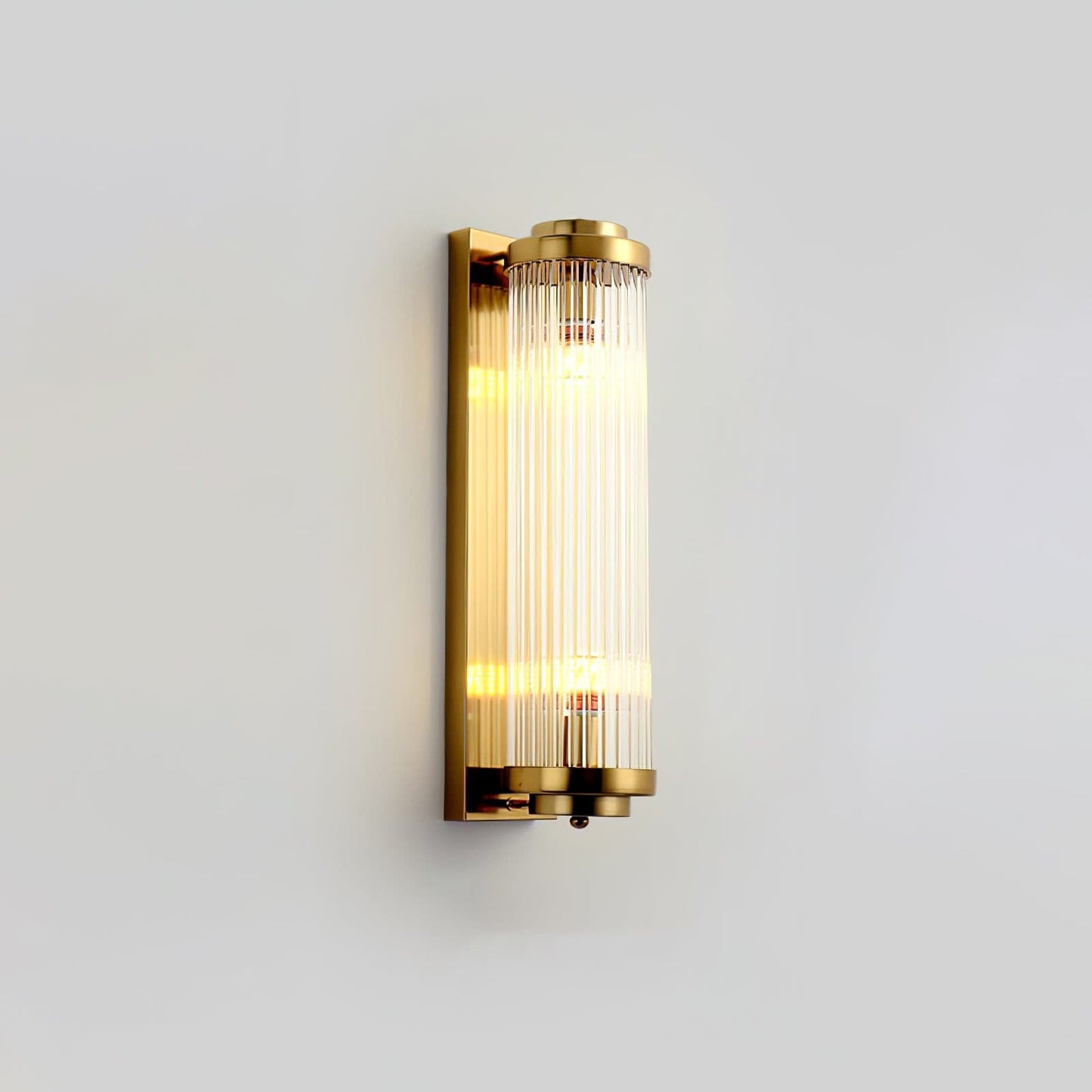 FlareGold – Elegant Gold Wall Light with LED Efficiency