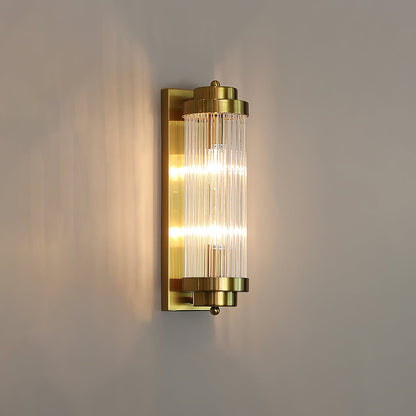FlareGold – Elegant Gold Wall Light with LED Efficiency