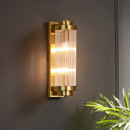 FlareGold – Elegant Gold Wall Light with LED Efficiency