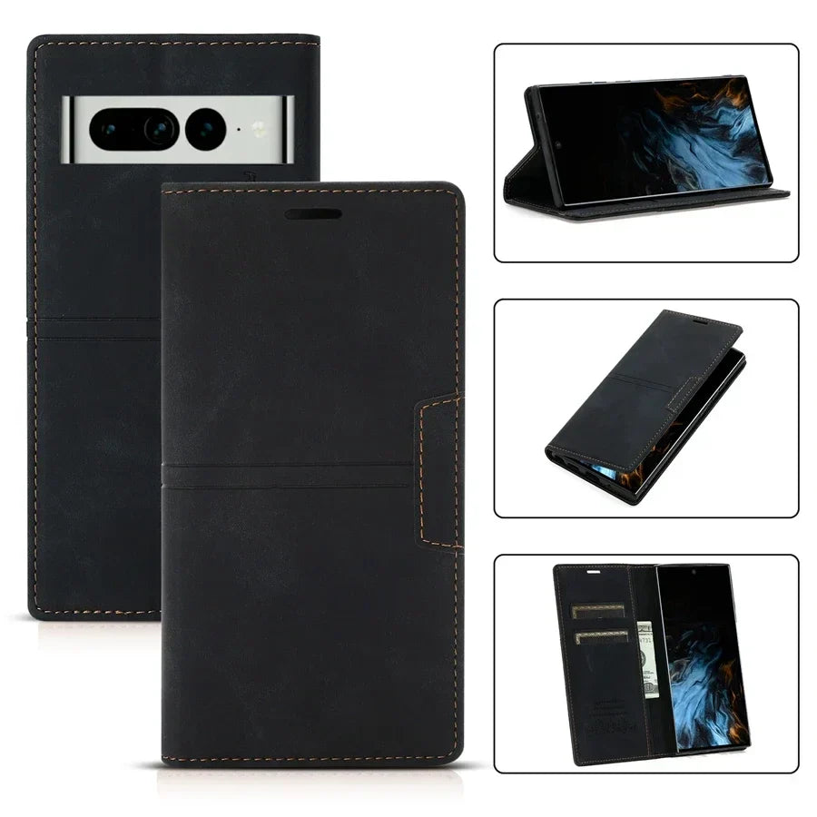 PixelGuard | Stylish Durable Wallet Phone Case with Card Holder 1