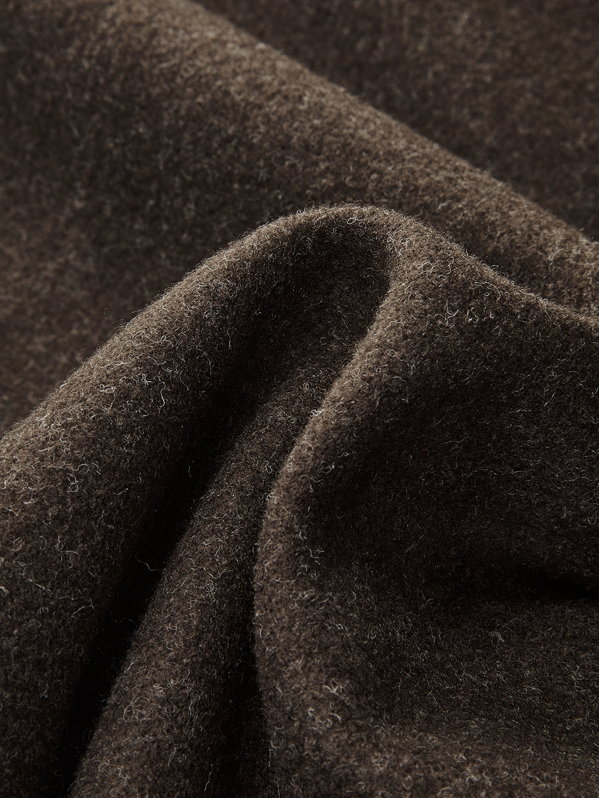 Plain Zipper Tweed Jacket 3