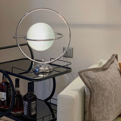 CosmicGlow - Table Lamp with Cosmic Design and Subtle Lighting