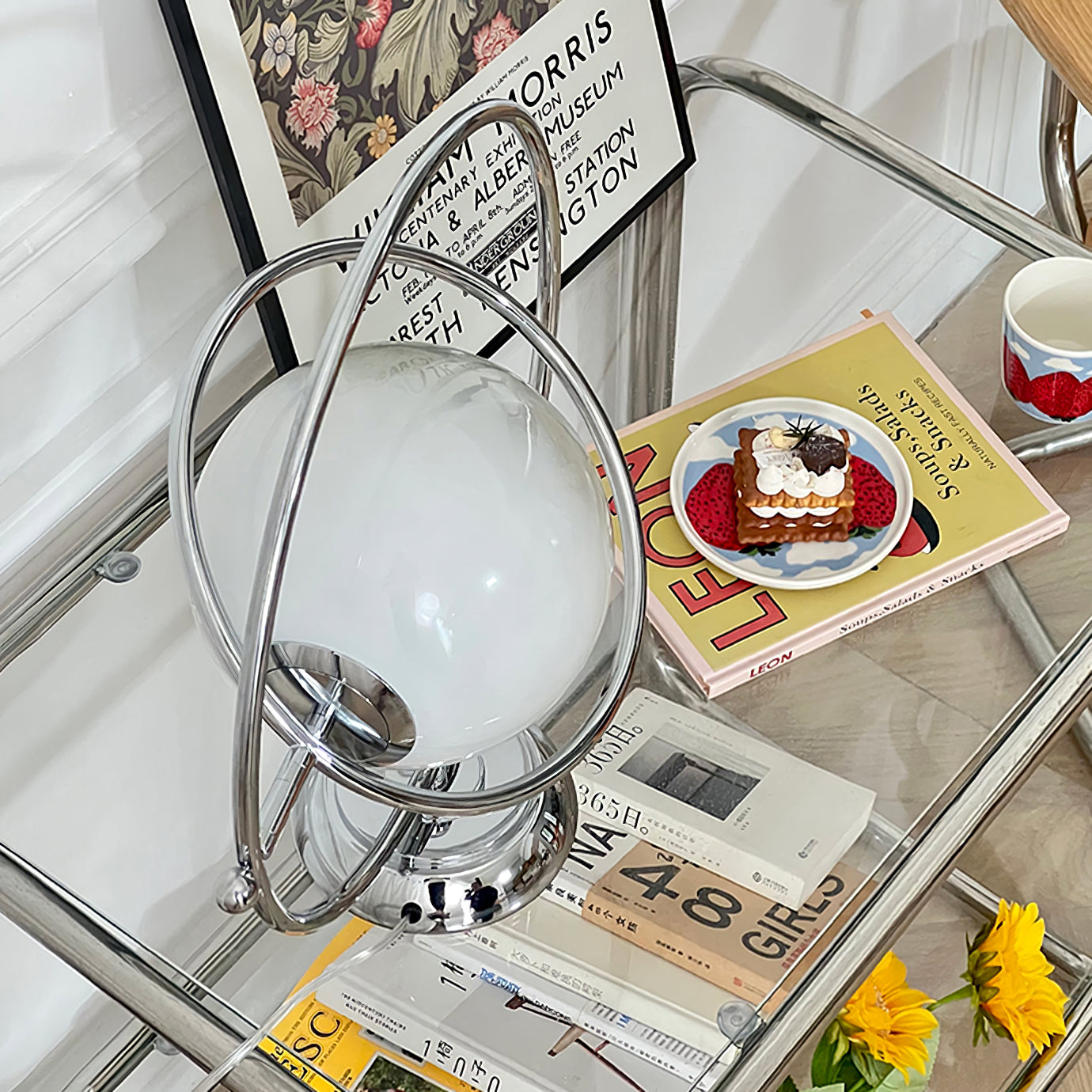 CosmicGlow - Table Lamp with Cosmic Design and Subtle Lighting