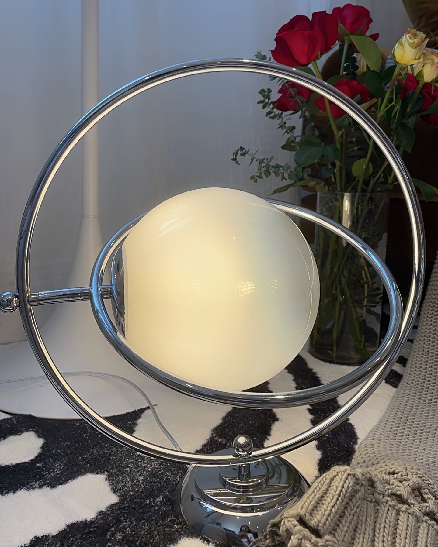 CosmicGlow - Table Lamp with Cosmic Design and Subtle Lighting