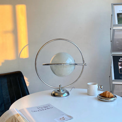 CosmicGlow - Table Lamp with Cosmic Design and Subtle Lighting