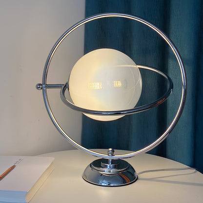 CosmicGlow - Table Lamp with Cosmic Design and Subtle Lighting