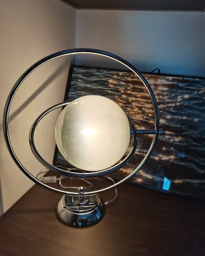 CosmicGlow - Table Lamp with Cosmic Design and Subtle Lighting