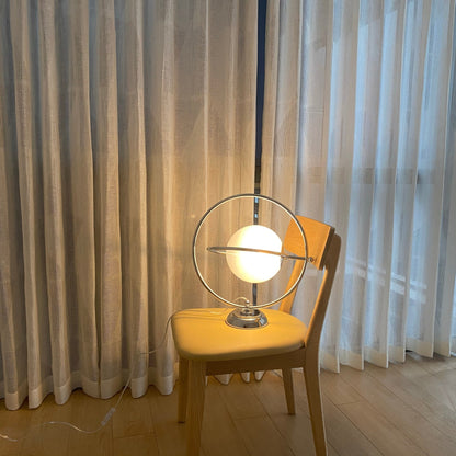 CosmicGlow - Table Lamp with Cosmic Design and Subtle Lighting