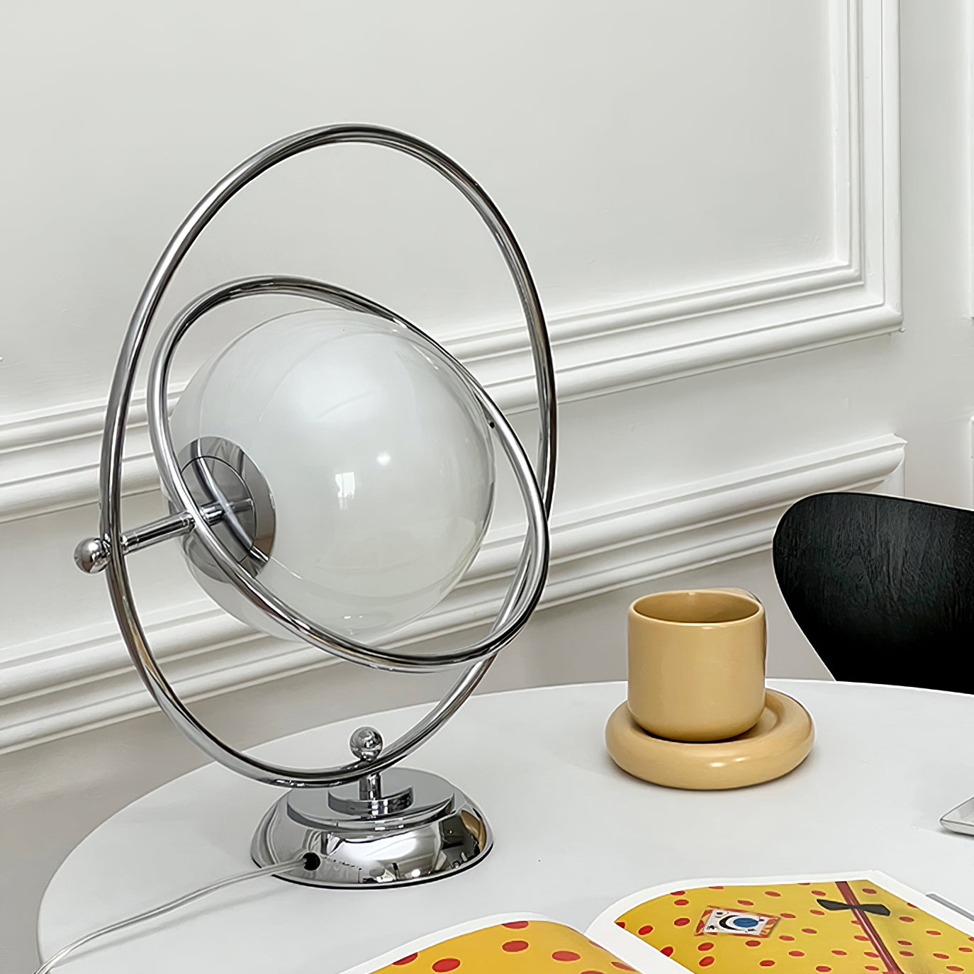 CosmicGlow - Table Lamp with Cosmic Design and Subtle Lighting