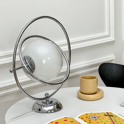 CosmicGlow - Table Lamp with Cosmic Design and Subtle Lighting