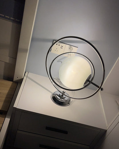 CosmicGlow - Table Lamp with Cosmic Design and Subtle Lighting