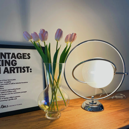 CosmicGlow - Table Lamp with Cosmic Design and Subtle Lighting