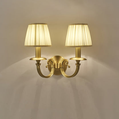GlowRoyale – Elegant Gold Wall Lamp for Regal Lighting