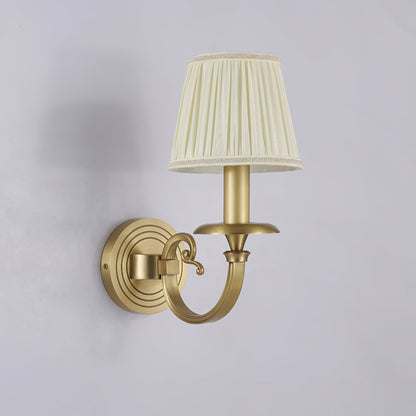 GlowRoyale – Elegant Gold Wall Lamp for Regal Lighting