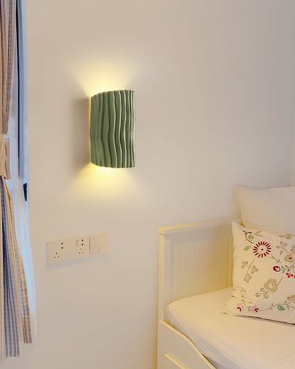 NordicLuxe – Resin Wall Light with Warm and Inviting Glow