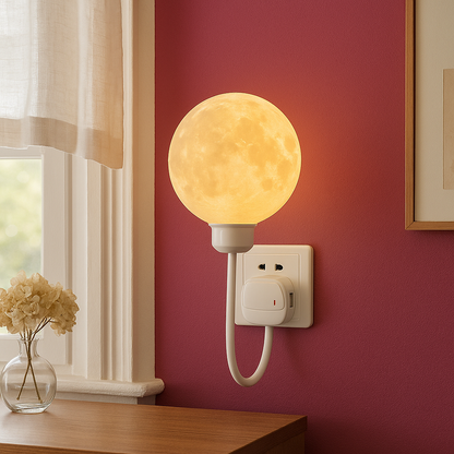 Plug-in Moon Wall Lamp 2