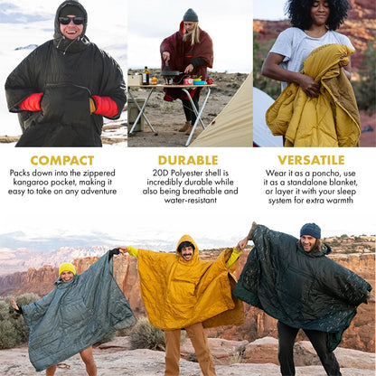 Poncho Blanket USB Heated 4