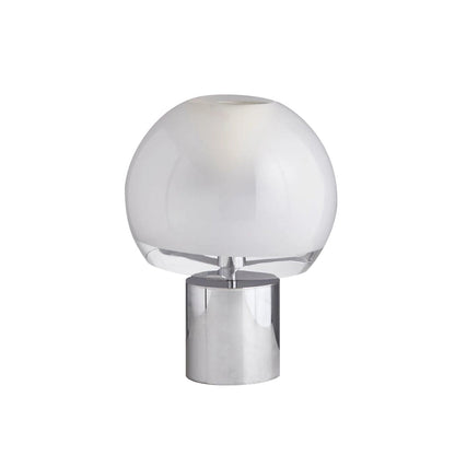 FusionGlow – Retro-inspireret bordlampe med glaskrop