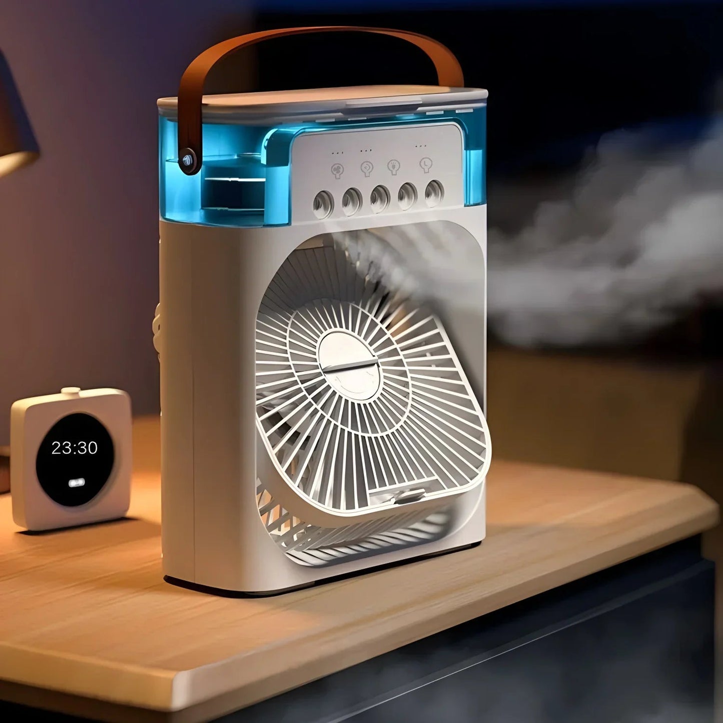 Portable Air Cooler Fan with LED Light 3