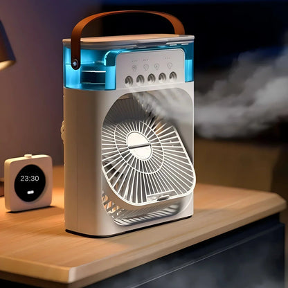 Portable Air Cooler Fan with LED Light 3