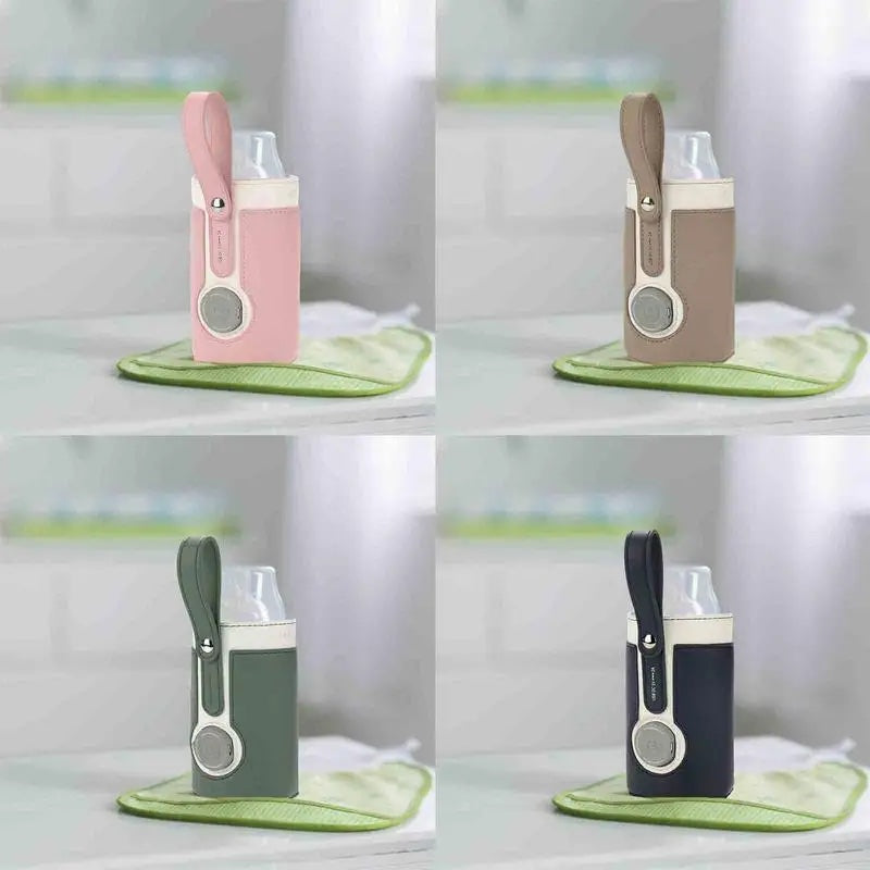 Portable Baby Bottle Warmer with USB Rechargeable Features – Travel Bottle Warmer with Changing Bag 6