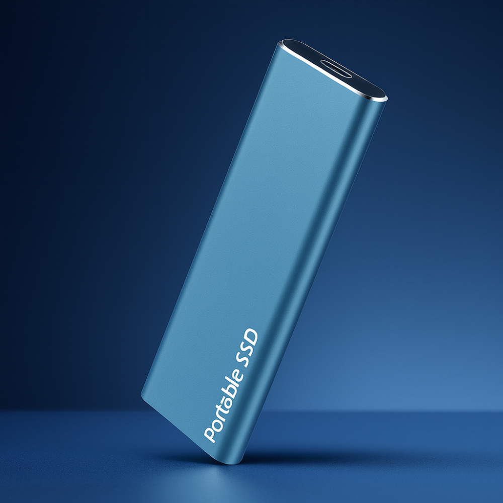 Portable External SSD High Speed Aluminum Storage Drive 0